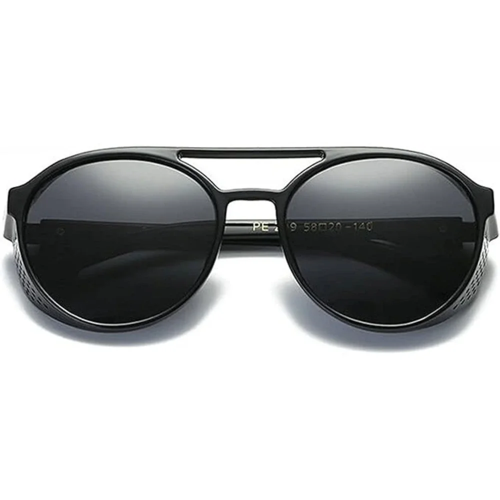 Fashion Sunglasses Aviator‎ Pilot Side Shield Men Luxury Driving Shades Lentes